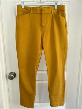 GAP Mustard Yellow Skinny Pants